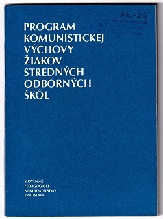 Program komunistickej výchovy žiakov stredných odborných škôl