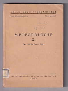 Meteorologie II /Pavel Uhlíř/