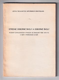 Stredné odborné školy a odborné školy