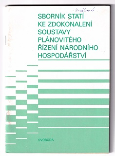 Sborník statí ke zdokonalení řízení národního hospodářství