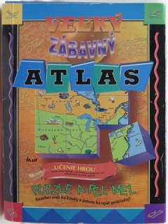 Veľký zábavný atlas - puzzle a pel-mel