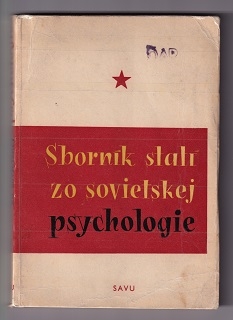 Sborník statí zo sovietskej psychológie