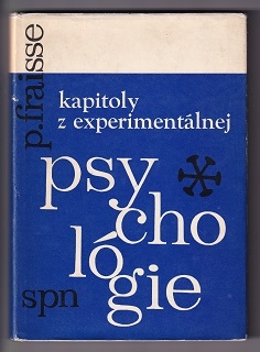 Kapitoly z experimentální psychologie /Paul Fraisse/