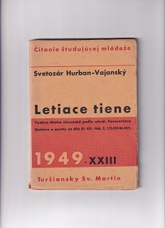 Letiace tiene /Svetozár Hurban Vajanský/