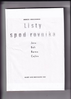 Listy spod rovníka /Andrzej Kruczowski/